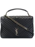 Saint Laurent Large 'college Monogram' Tote, Women's, Leather/metal (other)