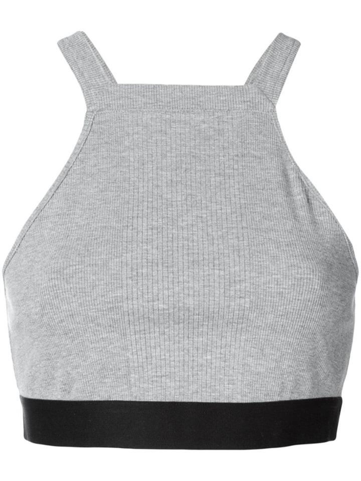 T By Alexander Wang Bra Top - Grey