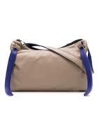 Mara Mac Color Block Shoulder Bag - Grey