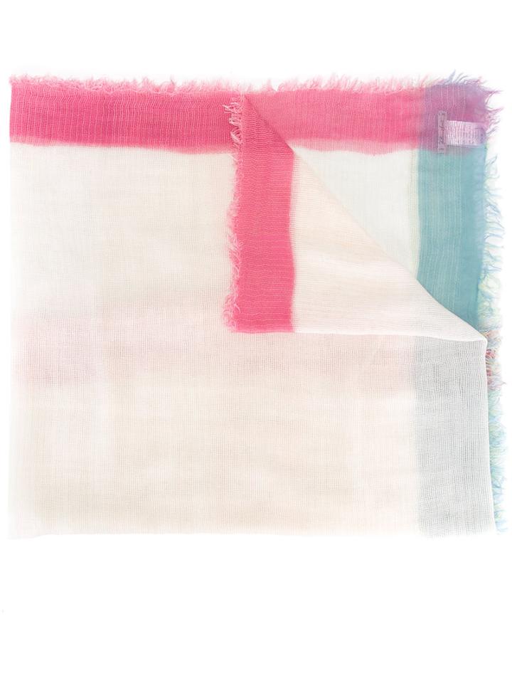 Faliero Sarti Frayed Scarf, Women's, Silk/cotton/modal/cashmere