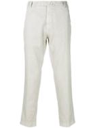 Dell'oglio Tailored Fitted Trousers - Grey