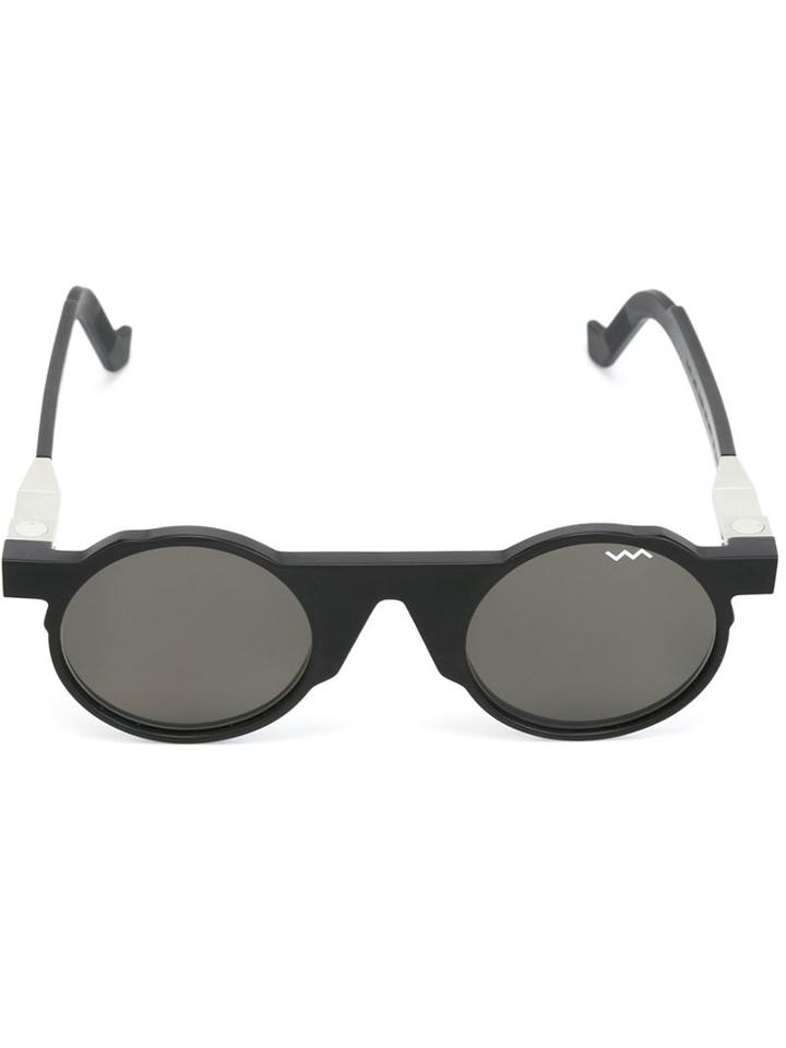 Vava - 'bl002' Sunglasses - Unisex - Acetate/titanium - One Size, Black, Acetate/titanium