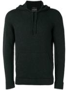 Roberto Collina Hooded Sweater - Black