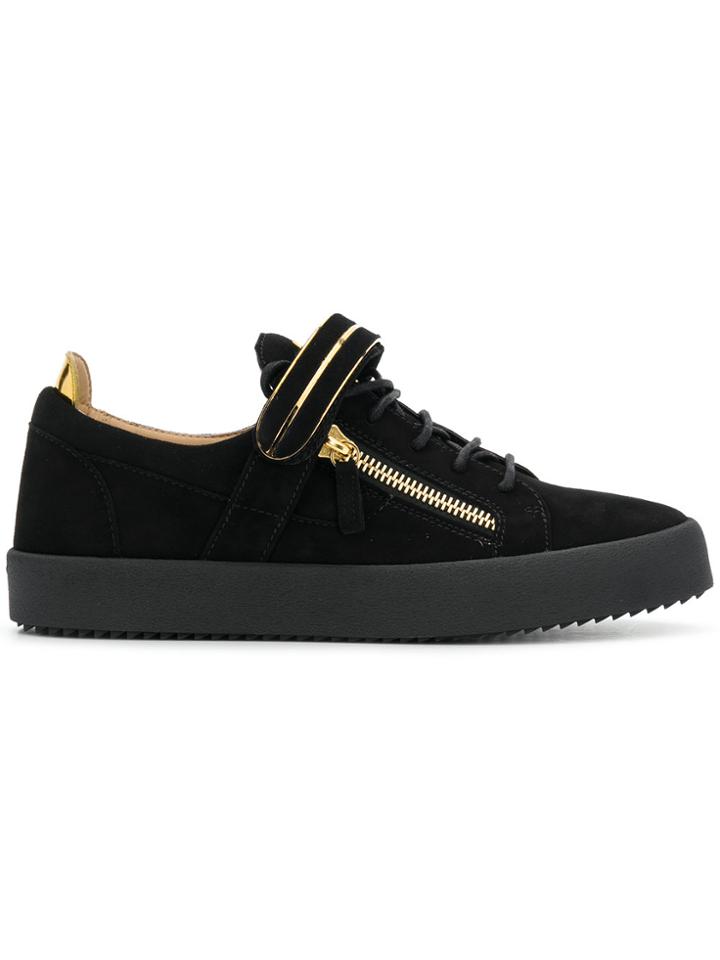 Giuseppe Zanotti Design Archer Low Top Sneakers - Black