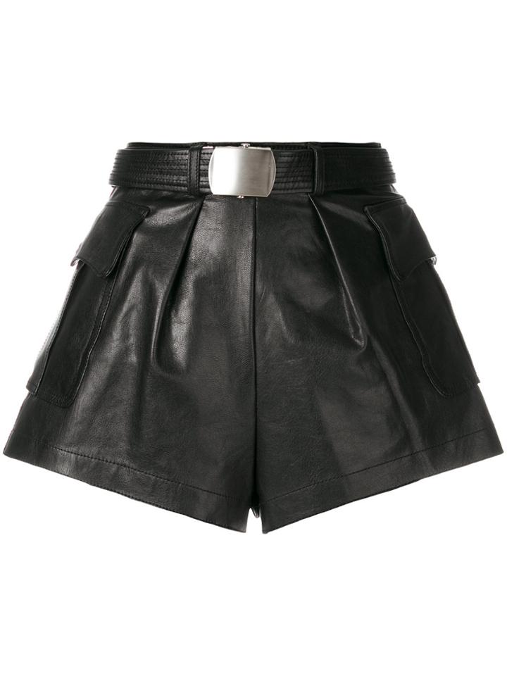 Philosophy Di Lorenzo Serafini Flared Style Shorts - Black