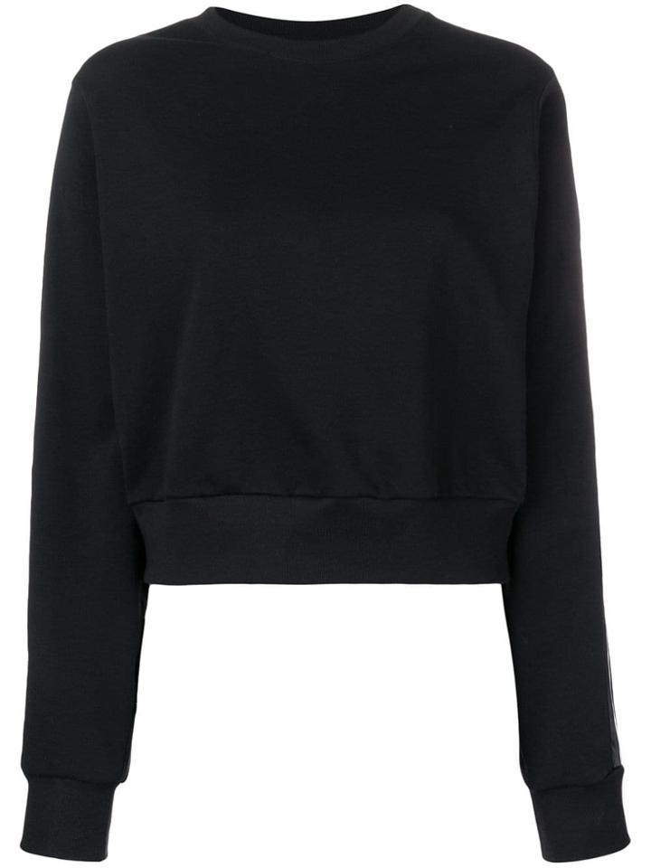 No Ka' Oi Tape Sleeve Sweatshirt - Black
