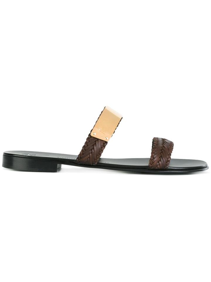 Giuseppe Zanotti Design Len Sandals - Brown