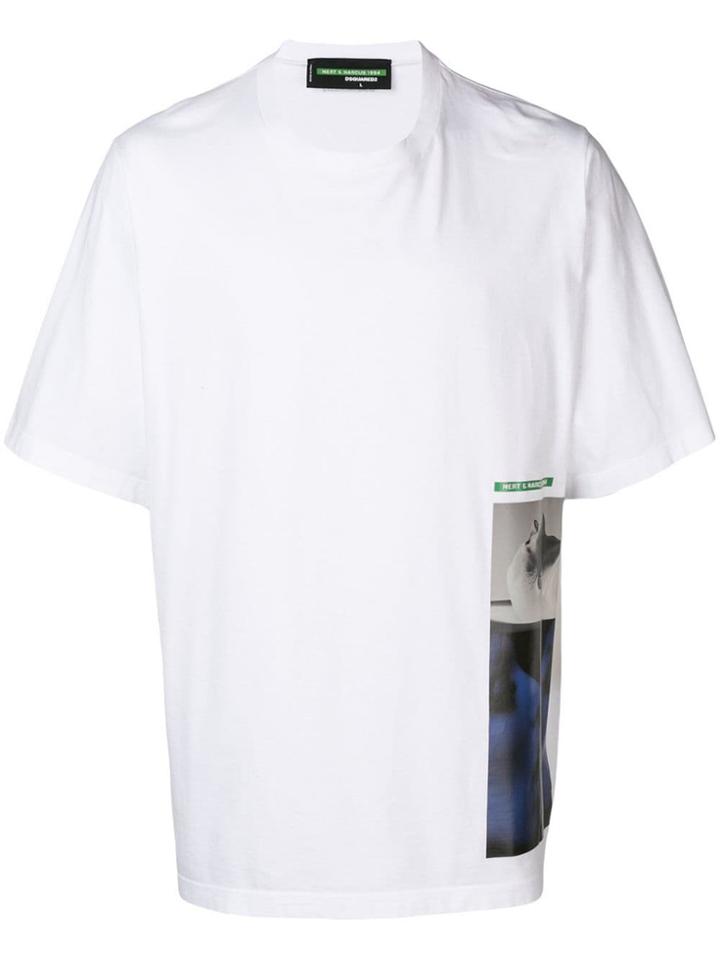 Dsquared2 Mert E Marcux X Dsquared2 T-shirt - White