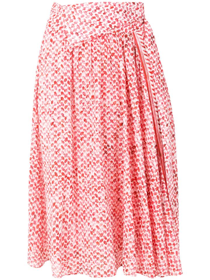 Lala Berlin Nikita Midi Skirt - Red