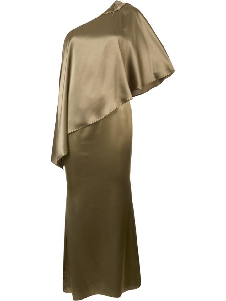 Zac Zac Posen 'isabella' Gown - Green