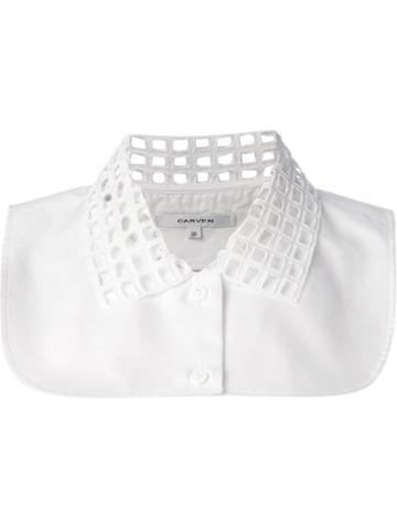 Carven Laser Cut Collar