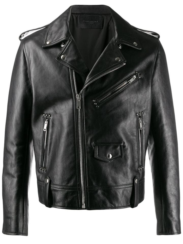 Givenchy Multi-pocket Biker Jacket - Black
