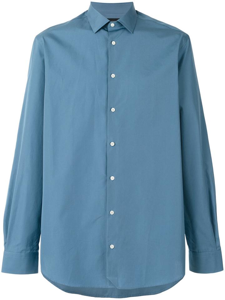 Joseph 'john-poplin' Shirt, Men's, Size: 42, Blue, Cotton