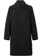 Ann Demeulemeester Mackintosh Coat, Men's, Size: Small, Black, Polyamide/cotton/rayon