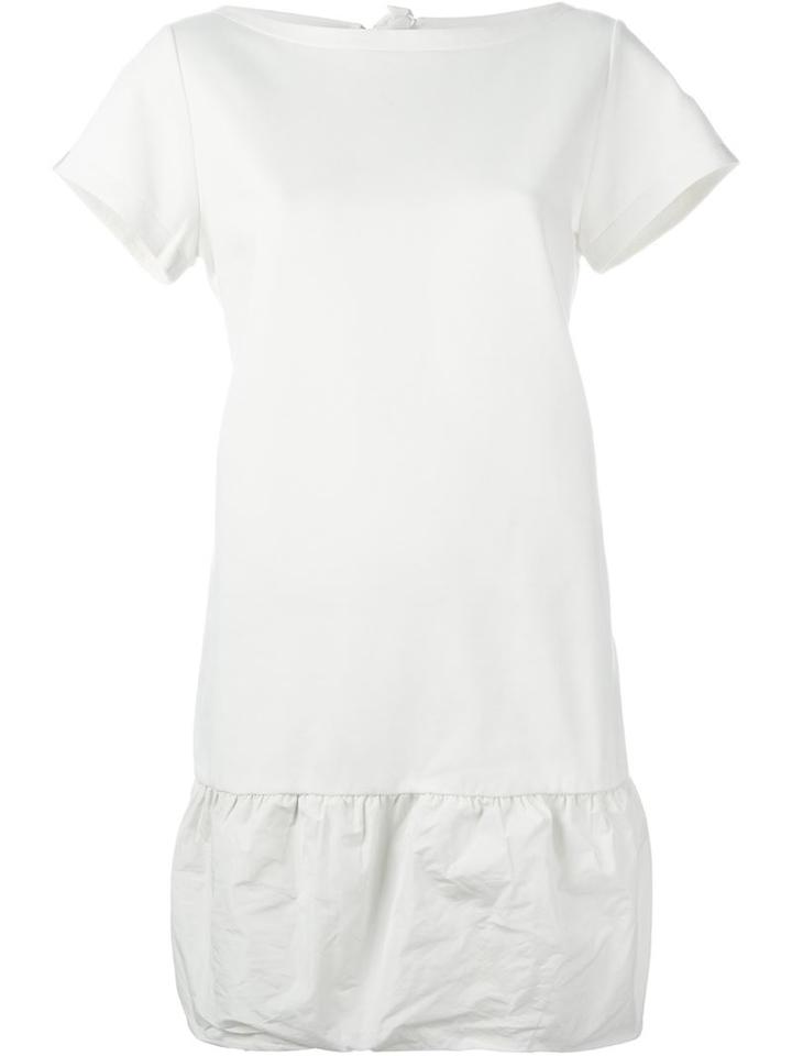 Moncler Classic T-shirt Dress, Women's, Size: M, Nude/neutrals, Polyester/cotton/polyamide