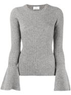 Allude Wide Sleeve Jumper - Grey