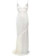Galvan Salinas V-neck Dress - Neutrals