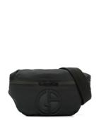 Giorgio Armani Logo Belt Bag - Black