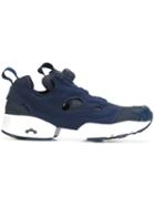 Reebok Insta Pump Sneakers, Men's, Size: 8.5, Blue, Nylon/rubber