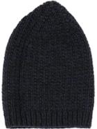 Werkstatt:münchen Knitted Cap, Men's, Blue, Cashmere/sterling Silver