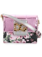 Dolce & Gabbana Dg Millenials Floral Shoulder Bag - Pink & Purple