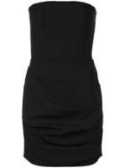 Alex Perry Strapless Mini Dress - Black