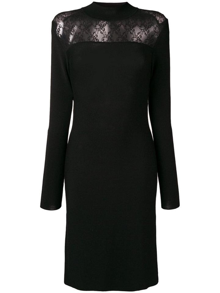 Nina Ricci Knitted Dress - Black