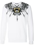 John Richmond Print Collar Sweatshirt - White