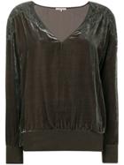 Gold Hawk Metallic Style Jumper - Grey