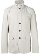 Herno Buttoned Jacket, Men's, Size: 48, Nude/neutrals, Polyester/fluorofibra