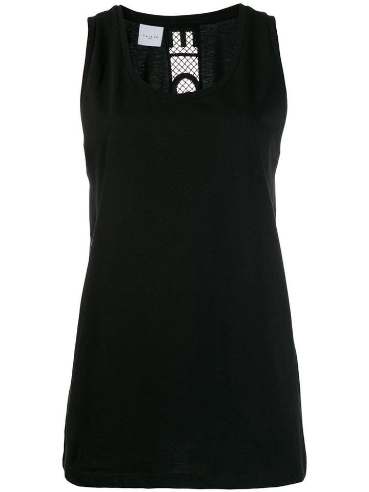 Gaelle Bonheur Classic Tank Top - Black