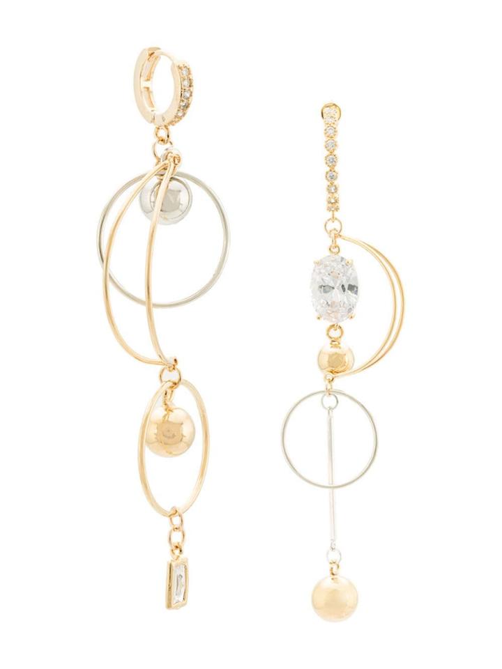 Mounser Drop Earrings - Gold