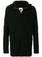 Forcerepublik Long Hooded Sweatshirt - Black