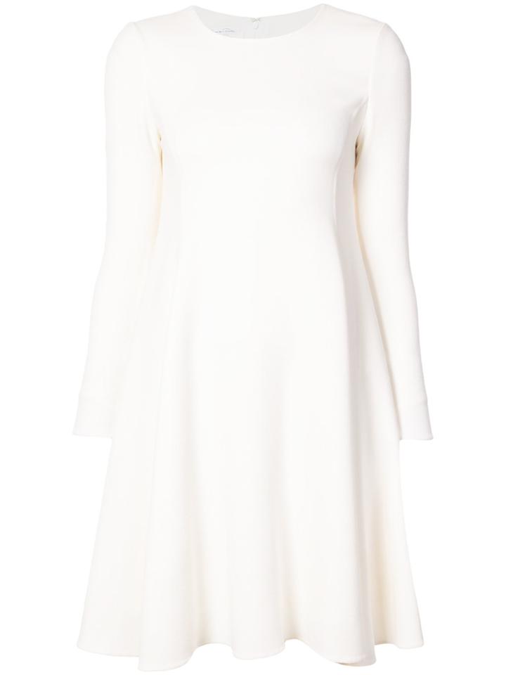 Oscar De La Renta Swing Dress - White