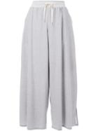 Guild Prime Tie Waist Palazzo Pants, Women's, Size: 34, Grey, Cotton