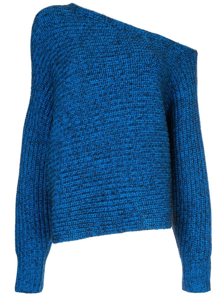 T By Alexander Wang Asymmetric Jumper - Blue