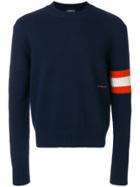 Calvin Klein 205w39nyc Contrast Cuff Sweater - Blue