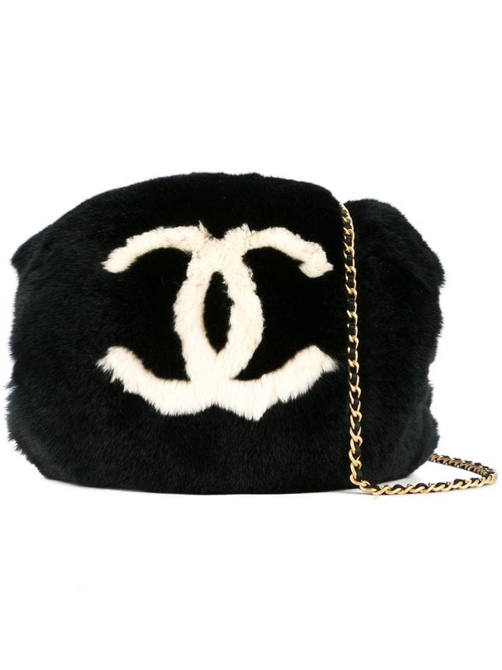 Chanel Pre-owned Arm Sleeve Chain Shoulder Bag - Black