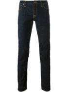 Nudie Jeans Co Long John Jeans, Men's, Size: 34/34, Blue, Cotton/spandex/elastane