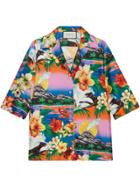 Gucci Hawaiian Print Silk Shirt - Multicolour