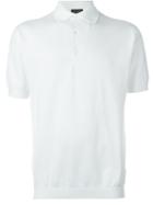 John Smedley Classic Polo Shirt, Men's, Size: Xl, White, Cotton