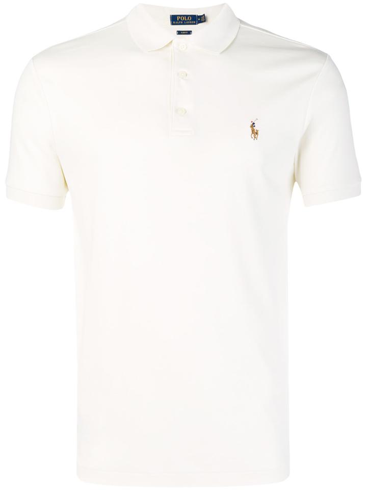 Polo Ralph Lauren Logo Polo Shirt - Nude & Neutrals