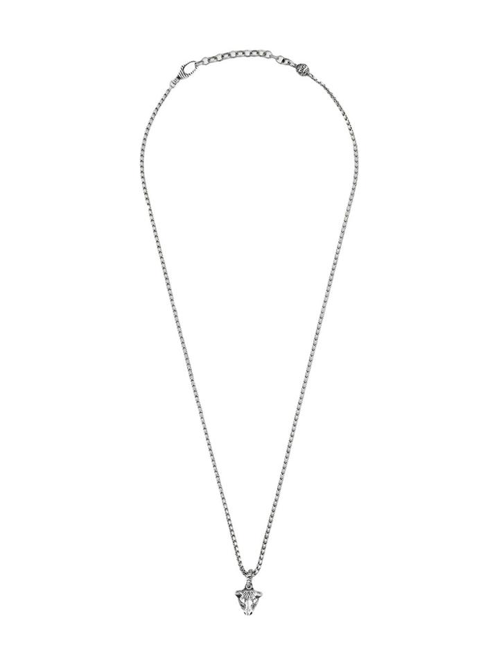 Gucci Anger Forest Bull's Head Necklace - Metallic
