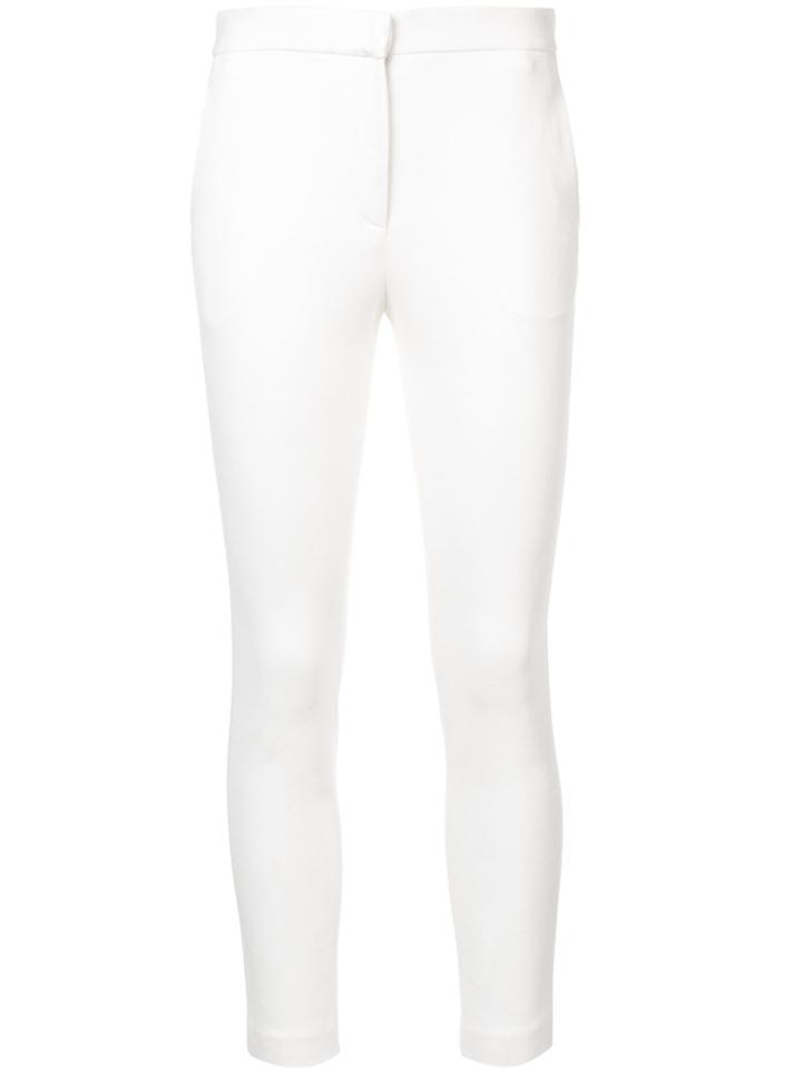 Rosetta Getty Fitted Tailored Trousers - White