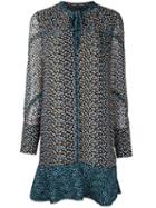 Proenza Schouler - Asymmetrical Printed Dress - Women - Silk - 10, Silk