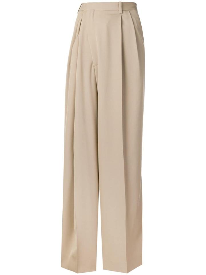 Maison Margiela Deconstructed Palazzo Trousers - Brown