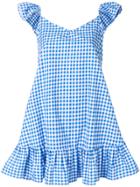 Sundress Mimi Gingham Mini Dress - Blue