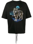 Palm Angels Alfa Printed T-shirt - Black