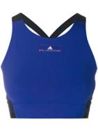 Adidas By Stella Mccartney Cropped Tank Top - Blue