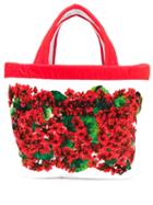 Dolce & Gabbana Floral Print Tote Bag - Red